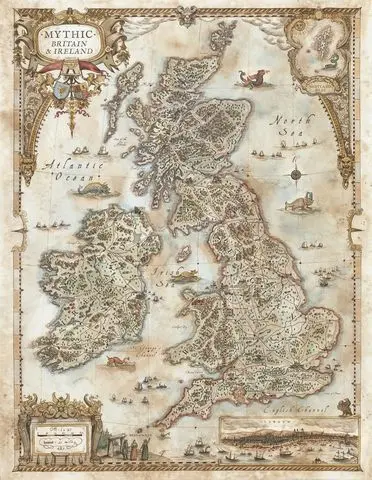 Cover: 9789189143685 | Vaesen - Mythic Britain &amp; Ireland Maps &amp; Handouts | englisch