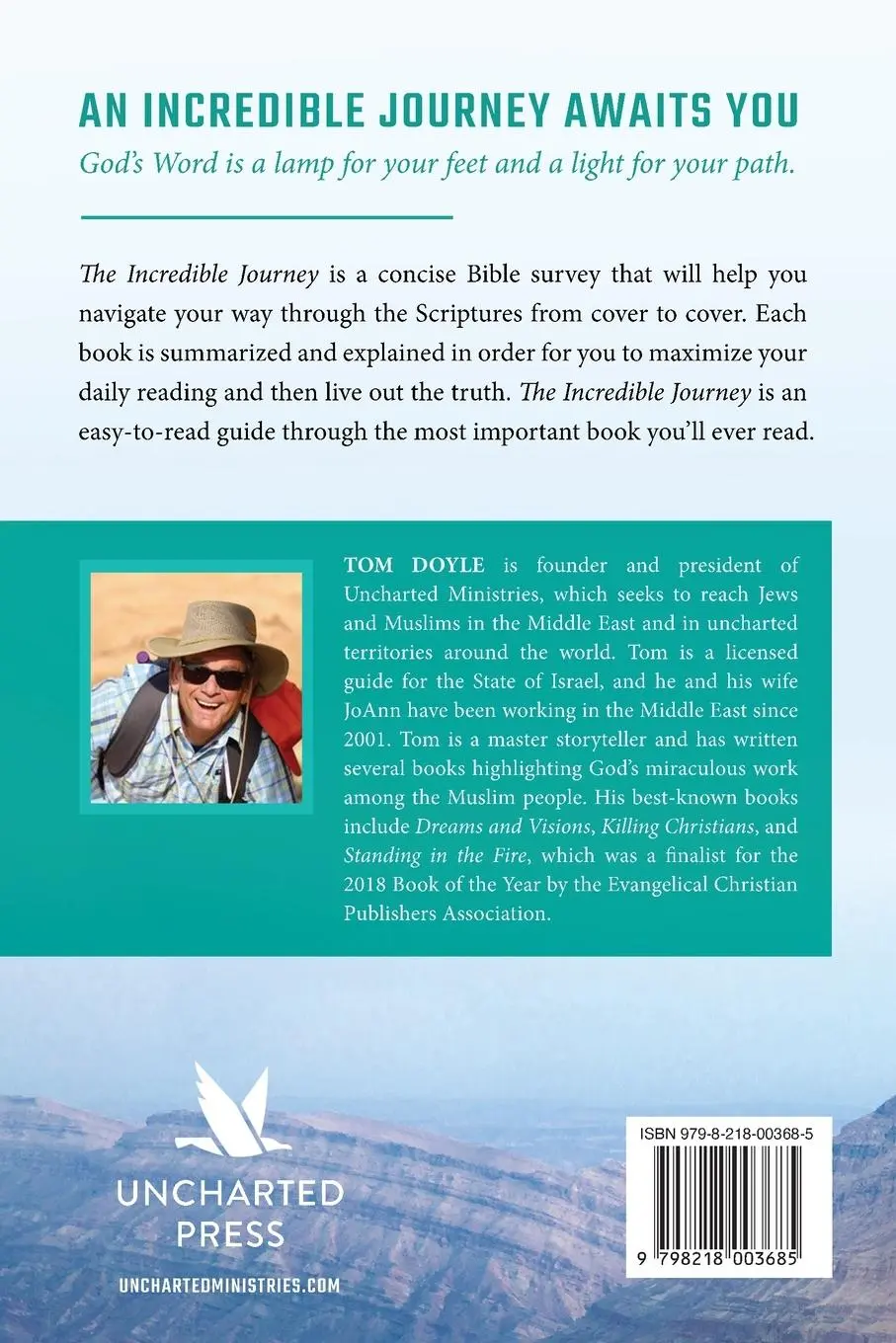 Rückseite: 9798218003685 | The Incredible Journey | Tom J Doyle | Taschenbuch | Englisch | 2022