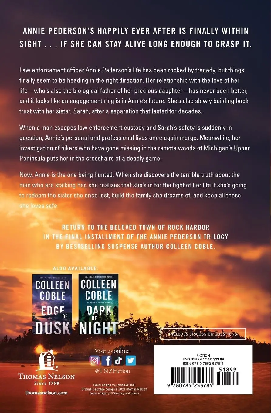 Rückseite: 9780785253785 | Break of Day | Colleen Coble | Taschenbuch | Kartoniert / Broschiert