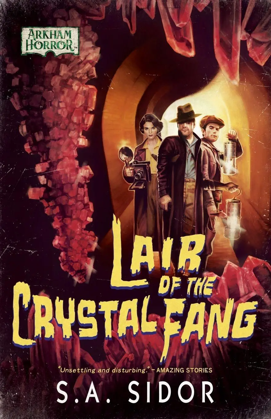 Cover: 9781839083785 | Lair of the Crystal Fang | An Arkham Horror Novel | S A Sidor | Buch