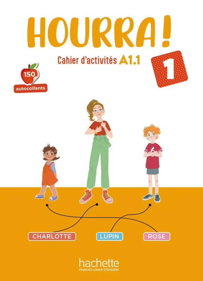 Cover: 9783192533785 | Hourra ! 1 | 15 autocollants / Cahier d'activités + Sticker + Code