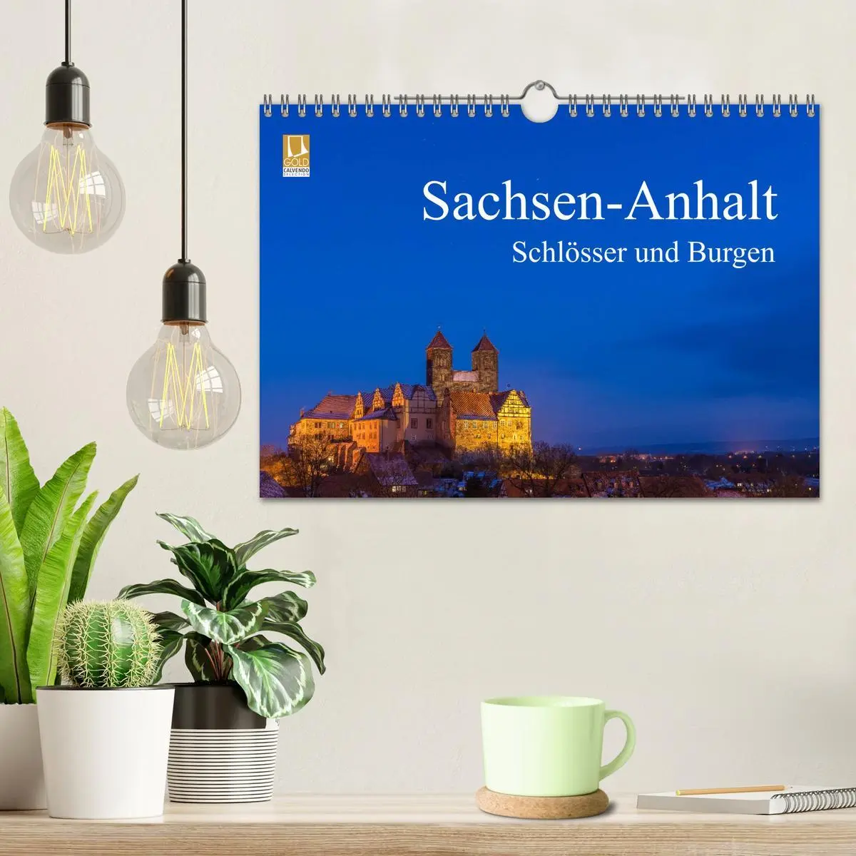 Bild: 9783435623785 | Sachsen-Anhalt - Schlösser und Burgen (Wandkalender 2025 DIN A4...