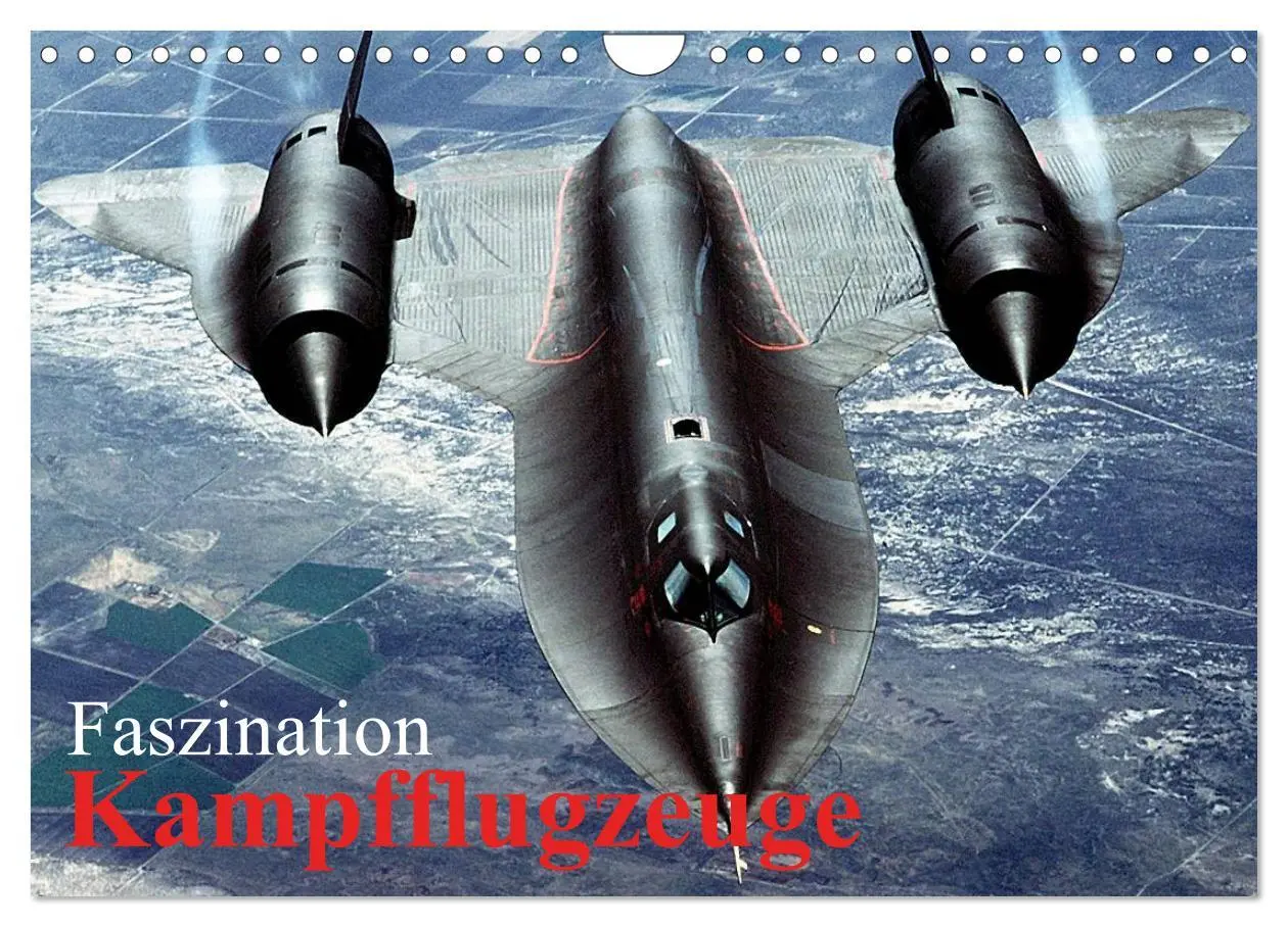 Cover: 9783516043785 | Faszination Kampfflugzeuge (Wandkalender 2026 DIN A4 quer),...
