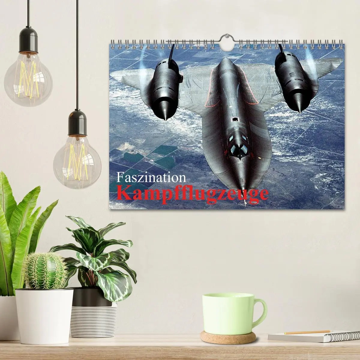 Bild: 9783516043785 | Faszination Kampfflugzeuge (Wandkalender 2026 DIN A4 quer),...