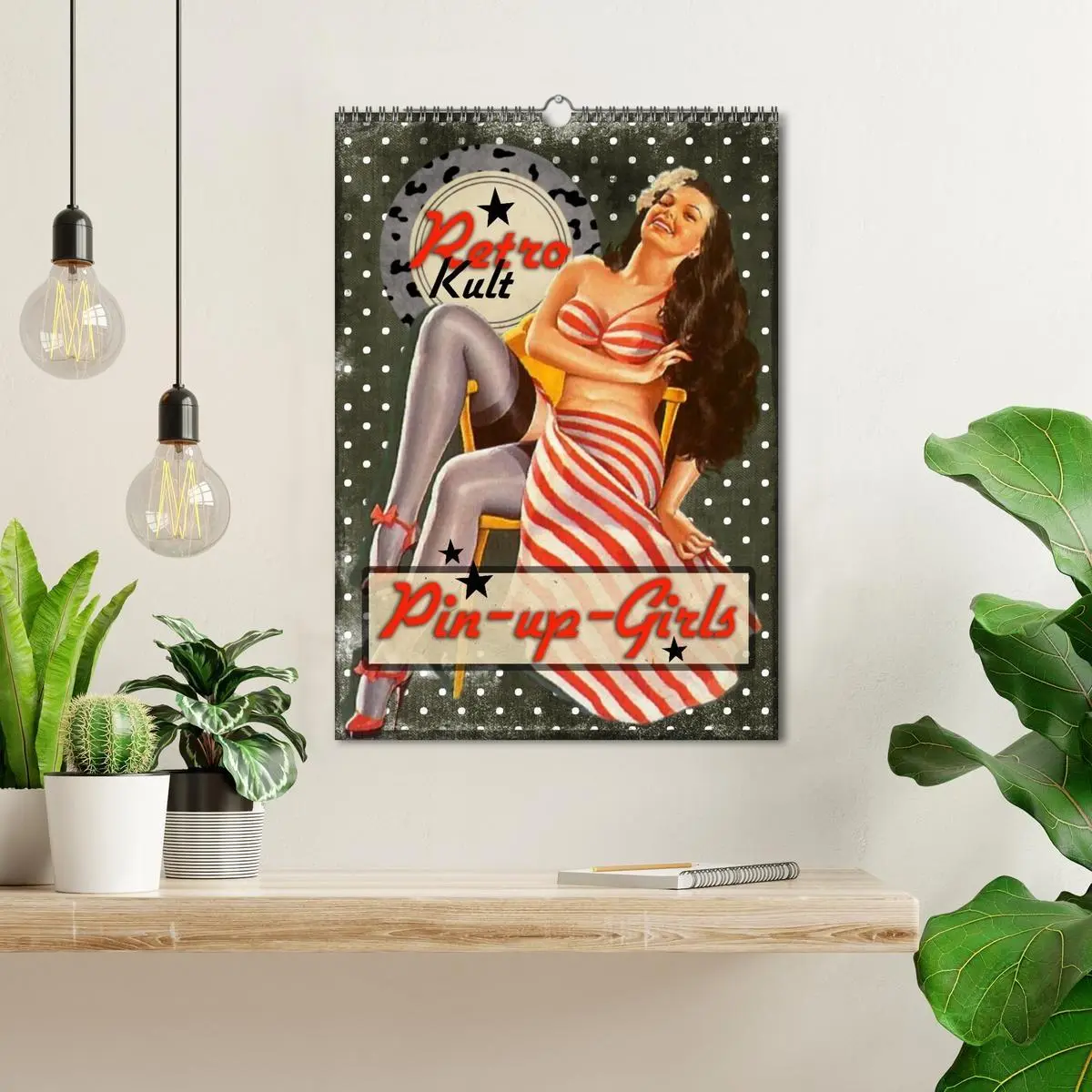 Bild: 9783516353785 | Retro Kult Pin-up-Girls (Wandkalender 2026 DIN A3 hoch), CALVENDO...