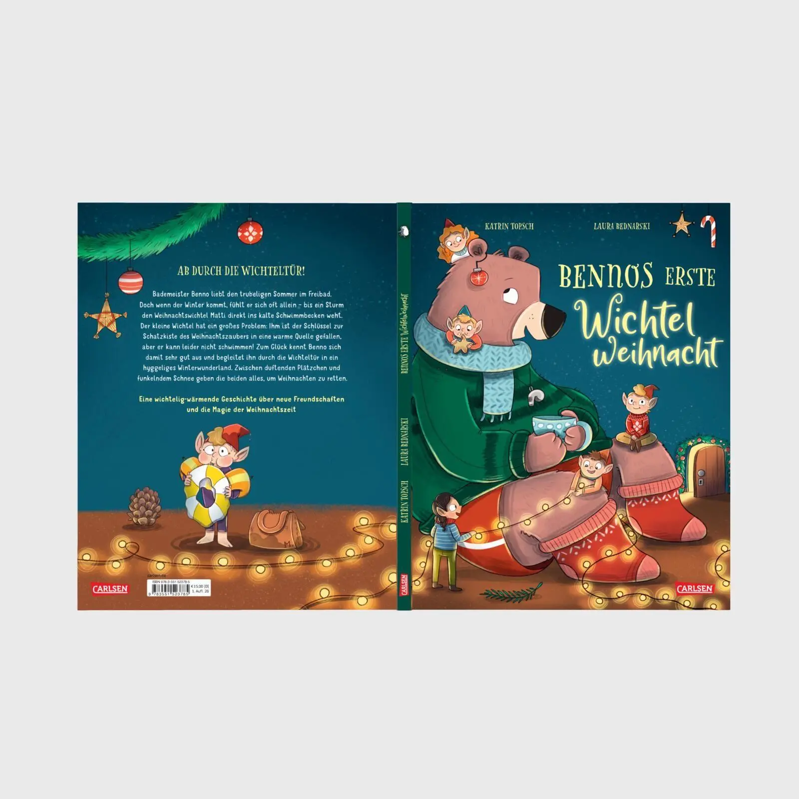 Bild: 9783551523785 | Bennos erste Wichtelweihnacht | Katrin Topsch | Buch | 32 S. | Deutsch