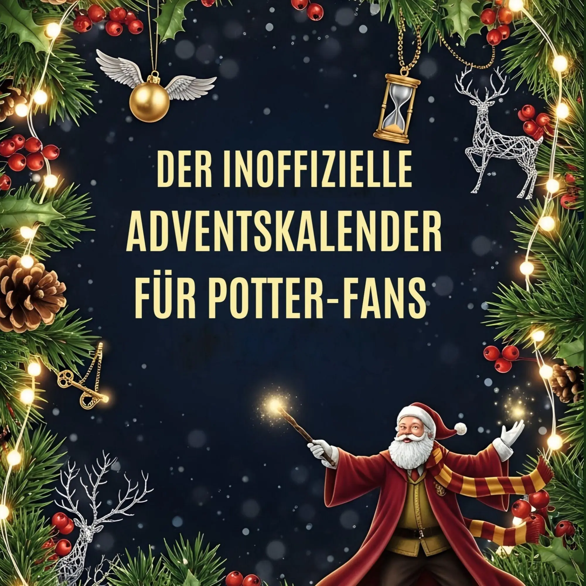 Cover: 9783695313785 | Der inoffizielle Adventskalender für Potter-Fans | Elias Schmitz