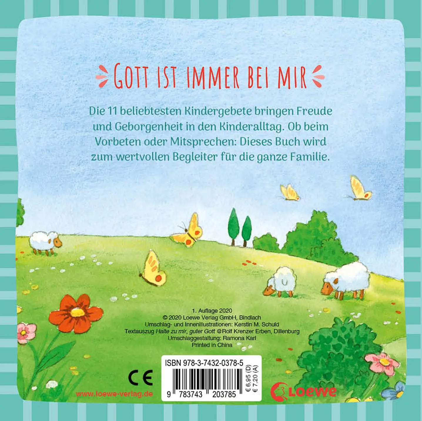 Rückseite: 9783743203785 | Meine liebsten Kindergebete für jeden Tag | Bücher | Buch | 22 S.