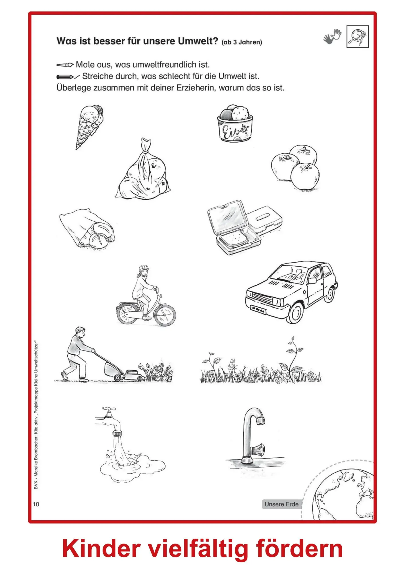 Bild: 9783965203785 | Kita aktiv Projektmappe Kleine Umweltschützer | Mareike Brombacher