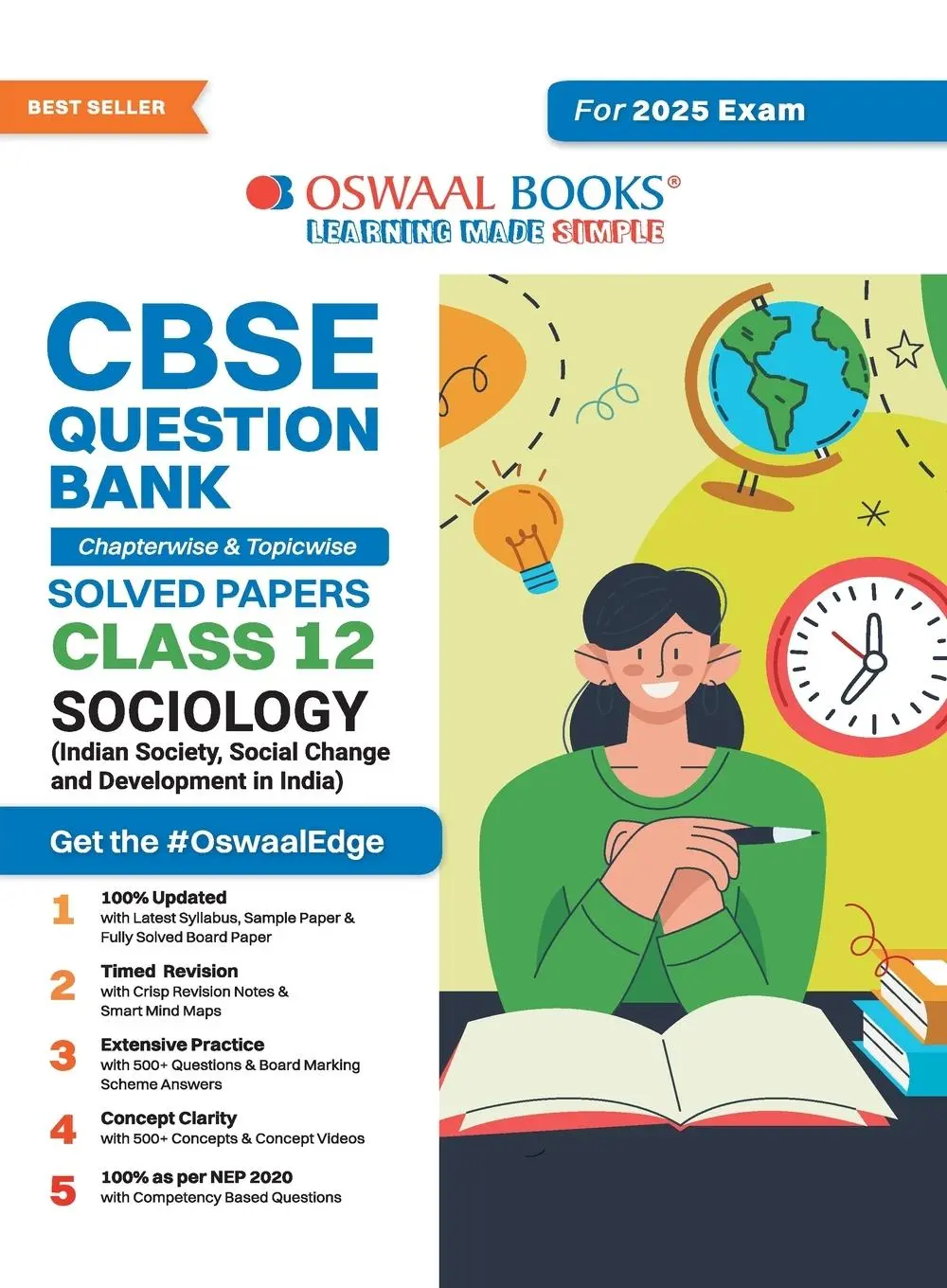 Cover: 9789359583785 | Oswaal CBSE Question Bank Class 12 Sociology, Chapterwise and...