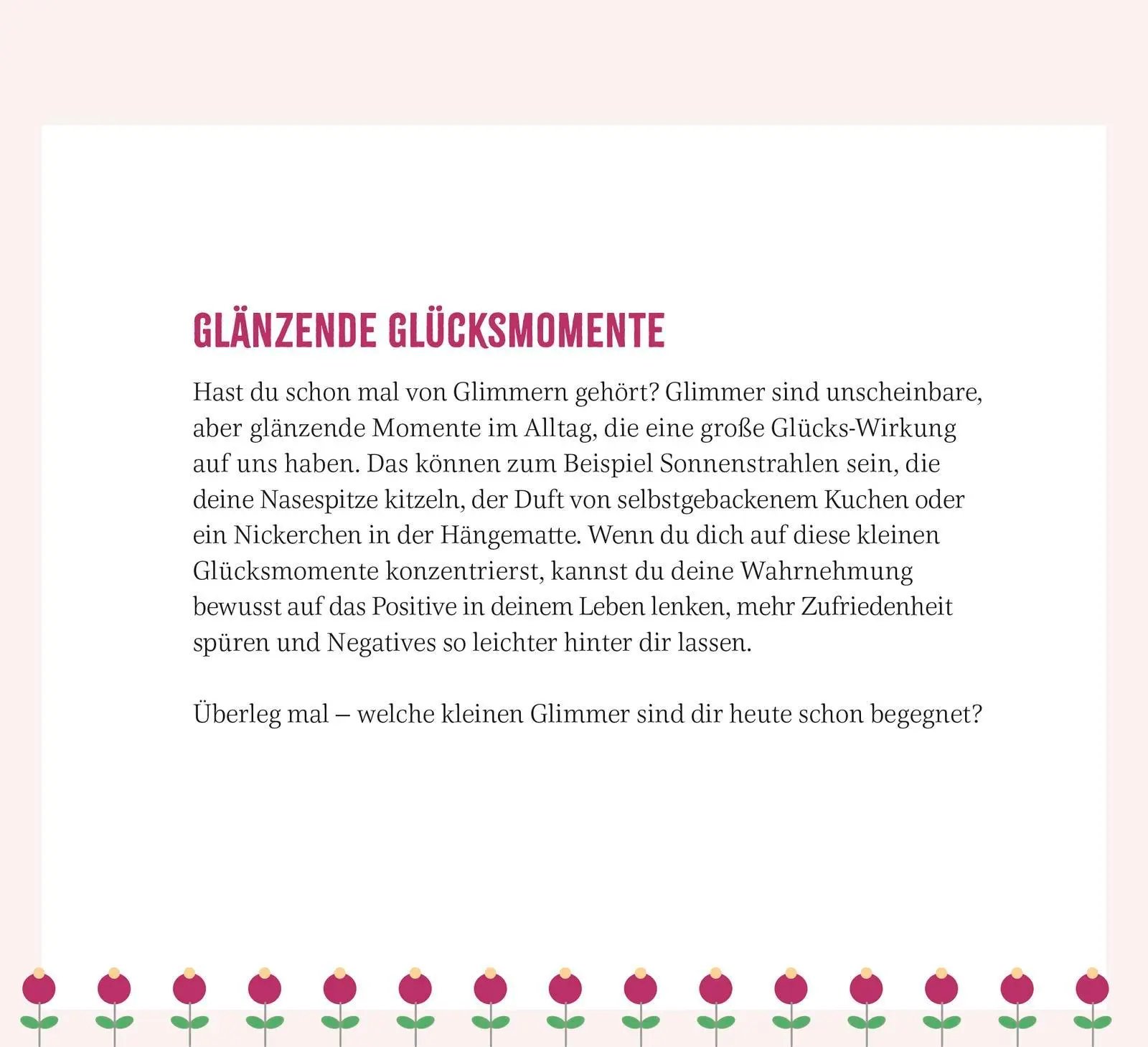 Bild: 4036442013885 | Wochenkalender 2026: Glücksmomente für jeden Tag | Groh Verlag | 2026