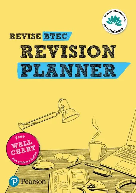 Cover: 9781292333885 | Pearson REVISE BTEC Revision Planner - for 2026 exams | Ashley Lodge