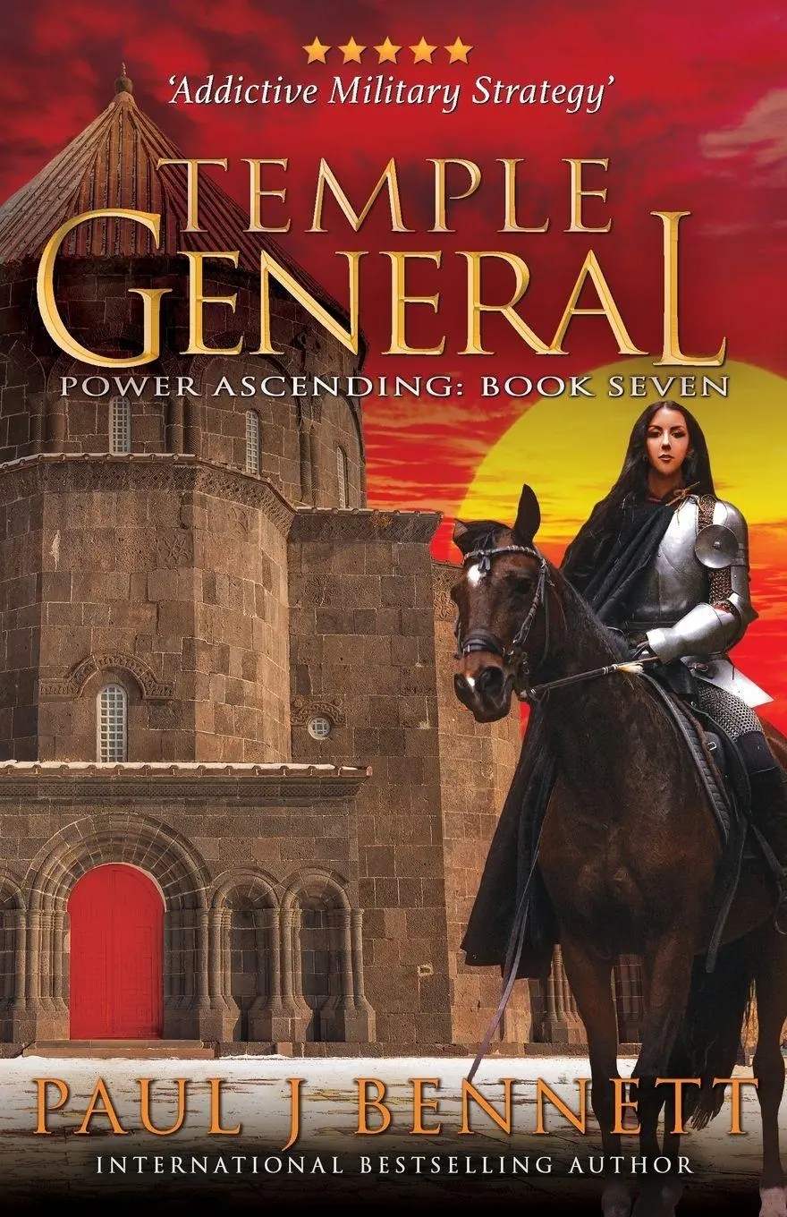 Cover: 9781990073885 | Temple General | An Epic Military Fantasy Novel | Paul J Bennett