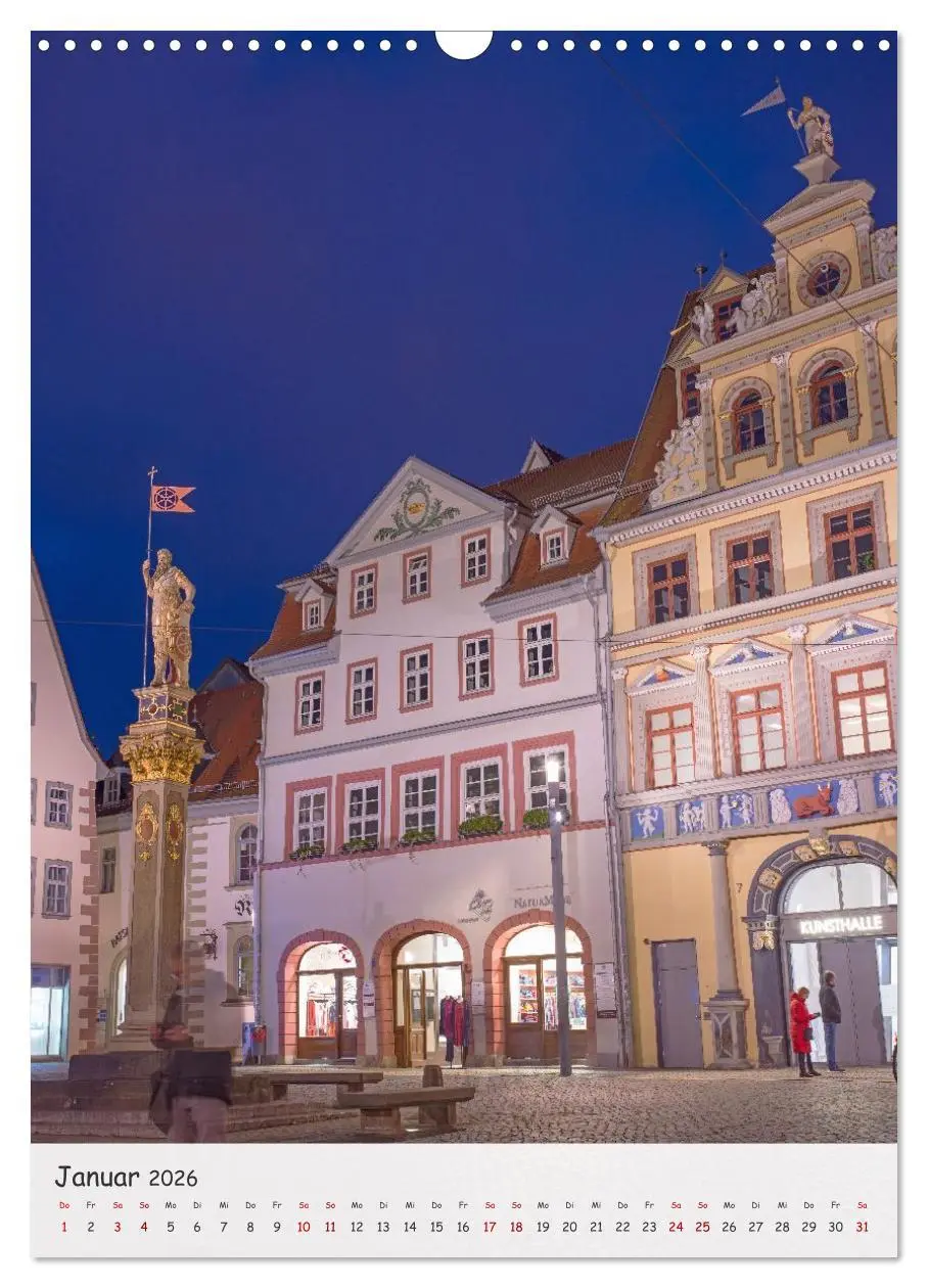 Bild: 9783516583885 | Erfurt - Zwischen Dom und Krämerbrücke (Wandkalender 2026 DIN A3...