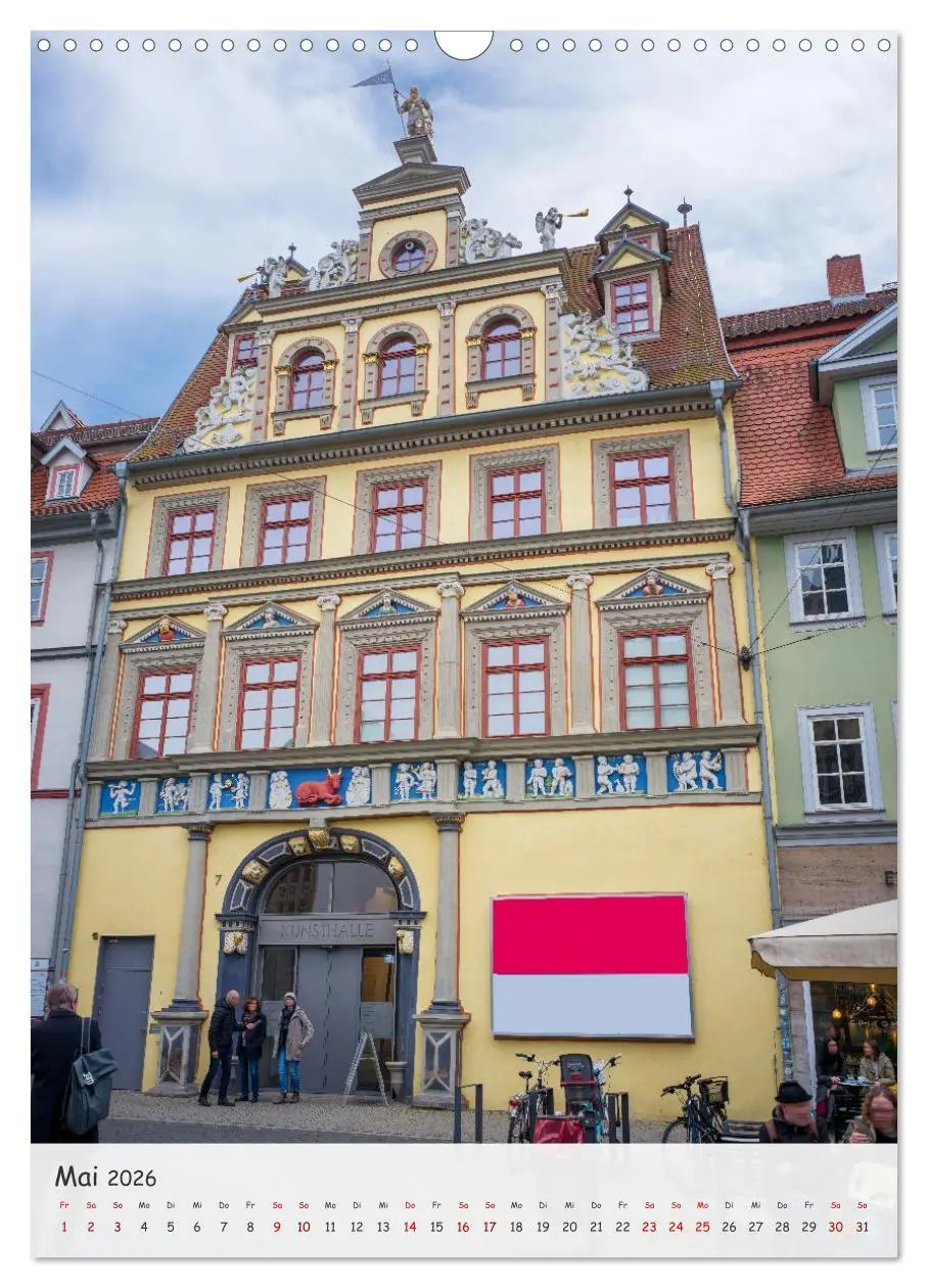 Bild: 9783516583885 | Erfurt - Zwischen Dom und Krämerbrücke (Wandkalender 2026 DIN A3...