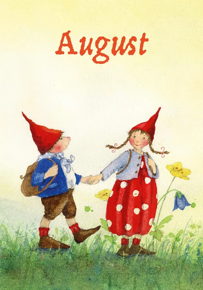 Bild: 9783825153885 | Postkartenbuch 'Mit Pippa und Pelle durch das Jahr' | Daniela Drescher