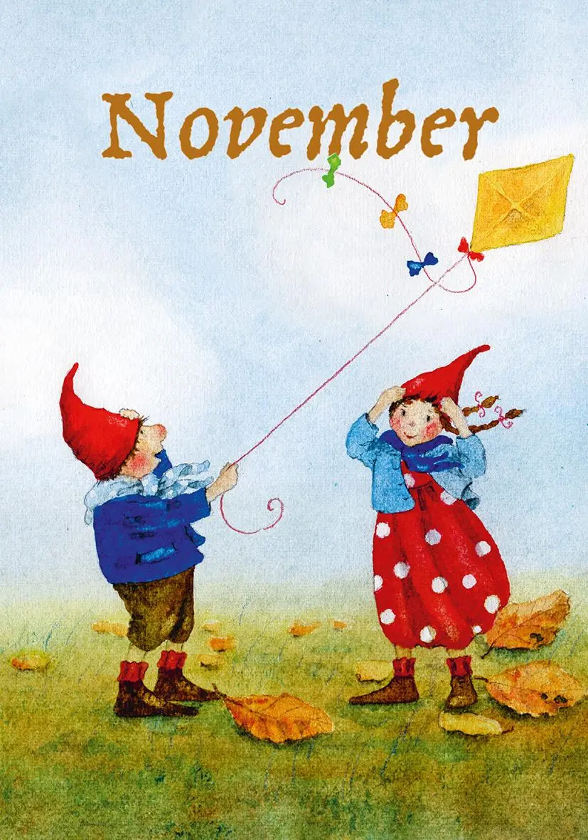 Bild: 9783825153885 | Postkartenbuch 'Mit Pippa und Pelle durch das Jahr' | Daniela Drescher