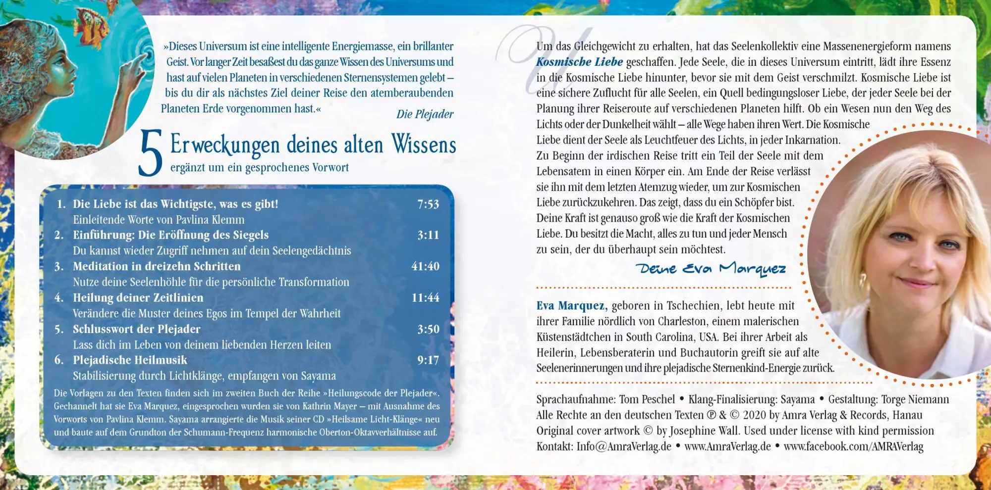 Bild: 9783954473885 | Heilungscode der Plejader [Übungs-CD 2] | Eva Marquez (u. a.) | CD