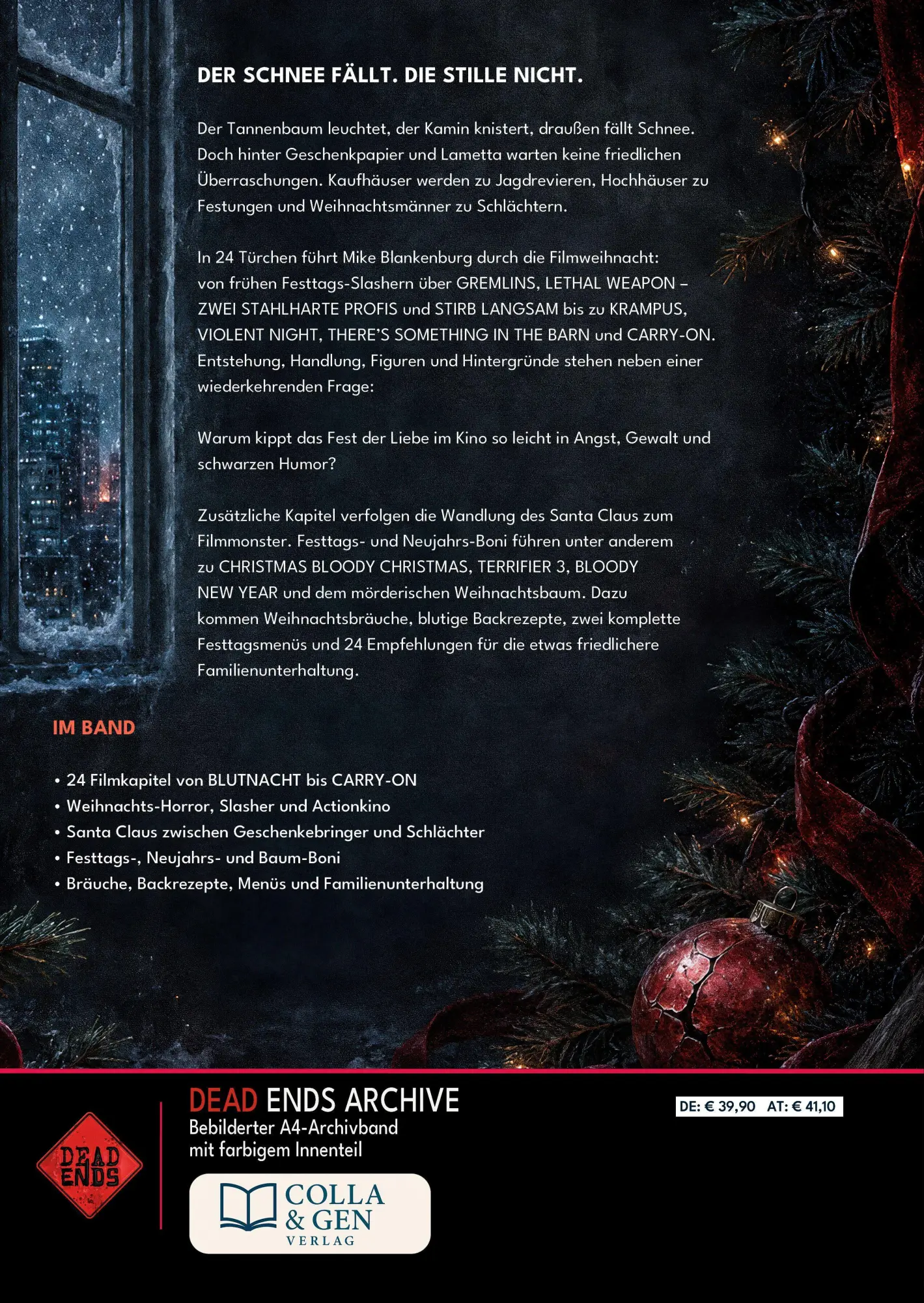 Rückseite: 9783985783885 | Happy Christmas, Deadly Christmas - Weihnachten im Horror- und...