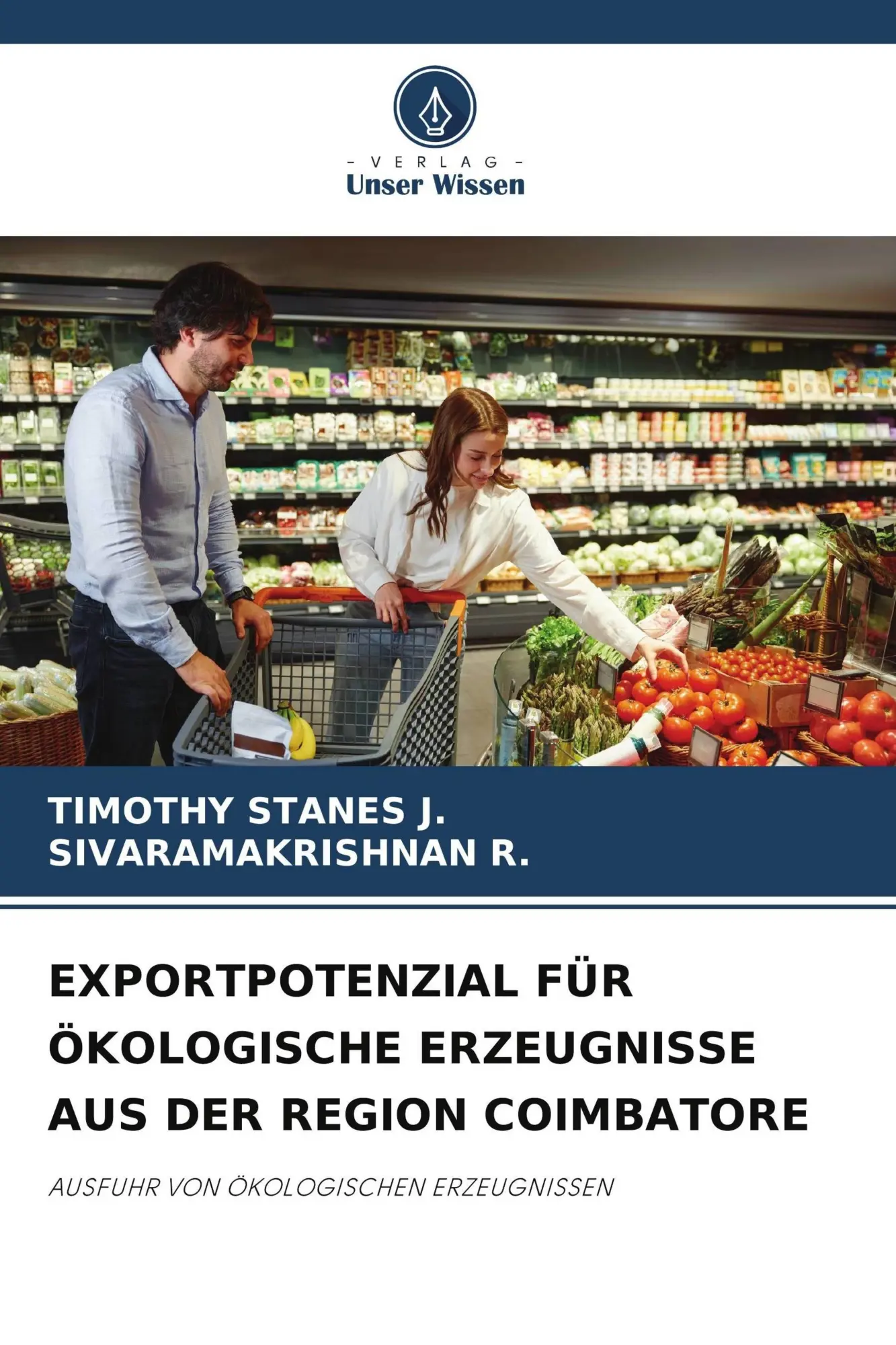Cover: 9786209833885 | EXPORTPOTENZIAL FÜR ÖKOLOGISCHE ERZEUGNISSE AUS DER REGION COIMBATORE