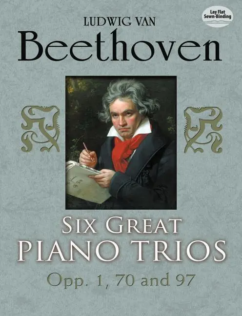 Cover: 9780486253985 | Six Great Piano Trios | Op. 1, 70 and 97 | Ludwig van Beethoven | Buch