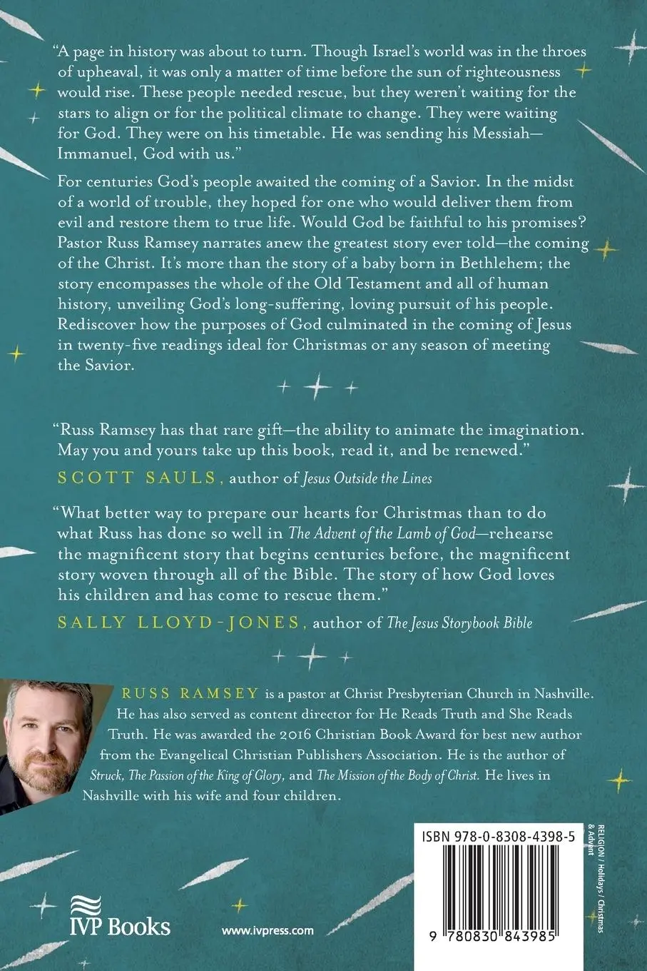 Rückseite: 9780830843985 | The Advent of the Lamb of God | Russ Ramsey | Taschenbuch | Englisch