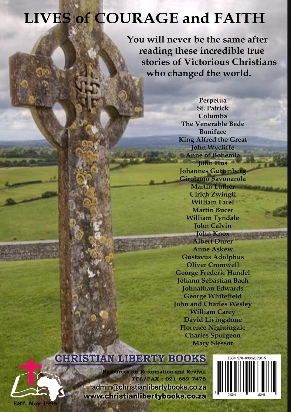 Rückseite: 9780980263985 | Victorious Christians | Who Changed the World | Peter Hammond | Buch