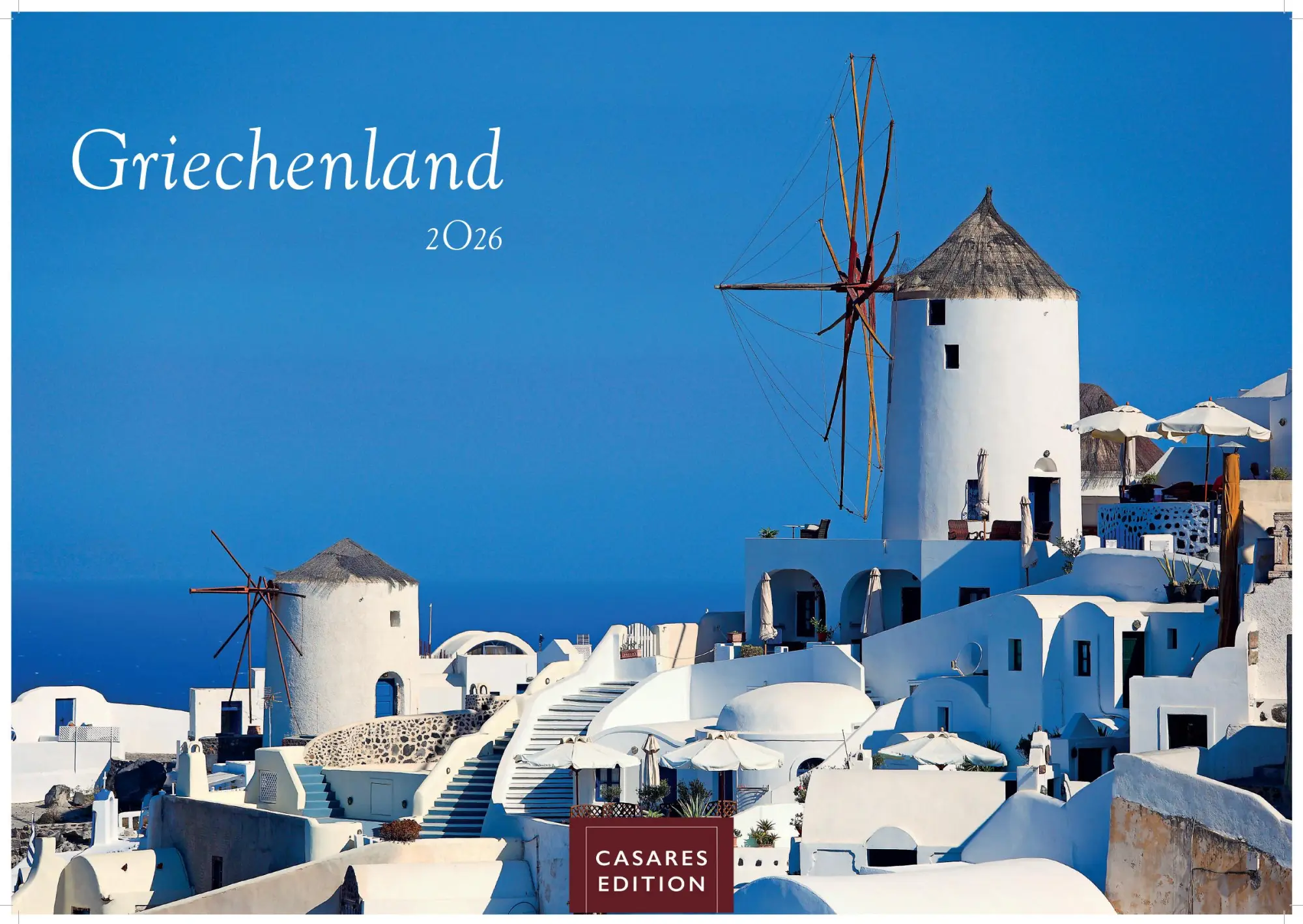 Cover: 9781835243985 | Griechenland Kalender 2026 35x50 cm - Traumhafte Aussichten...