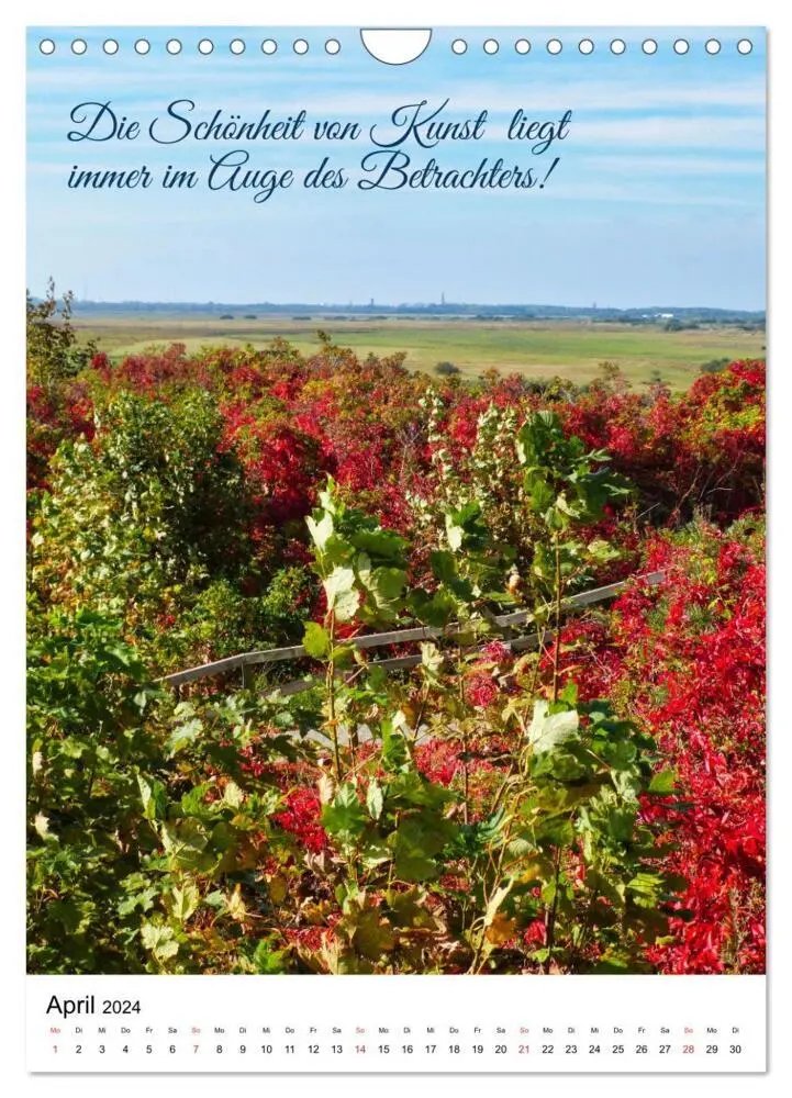 Bild: 9783383133985 | Facettenreiches Borkum (Wandkalender 2025 DIN A4 hoch), CALVENDO...