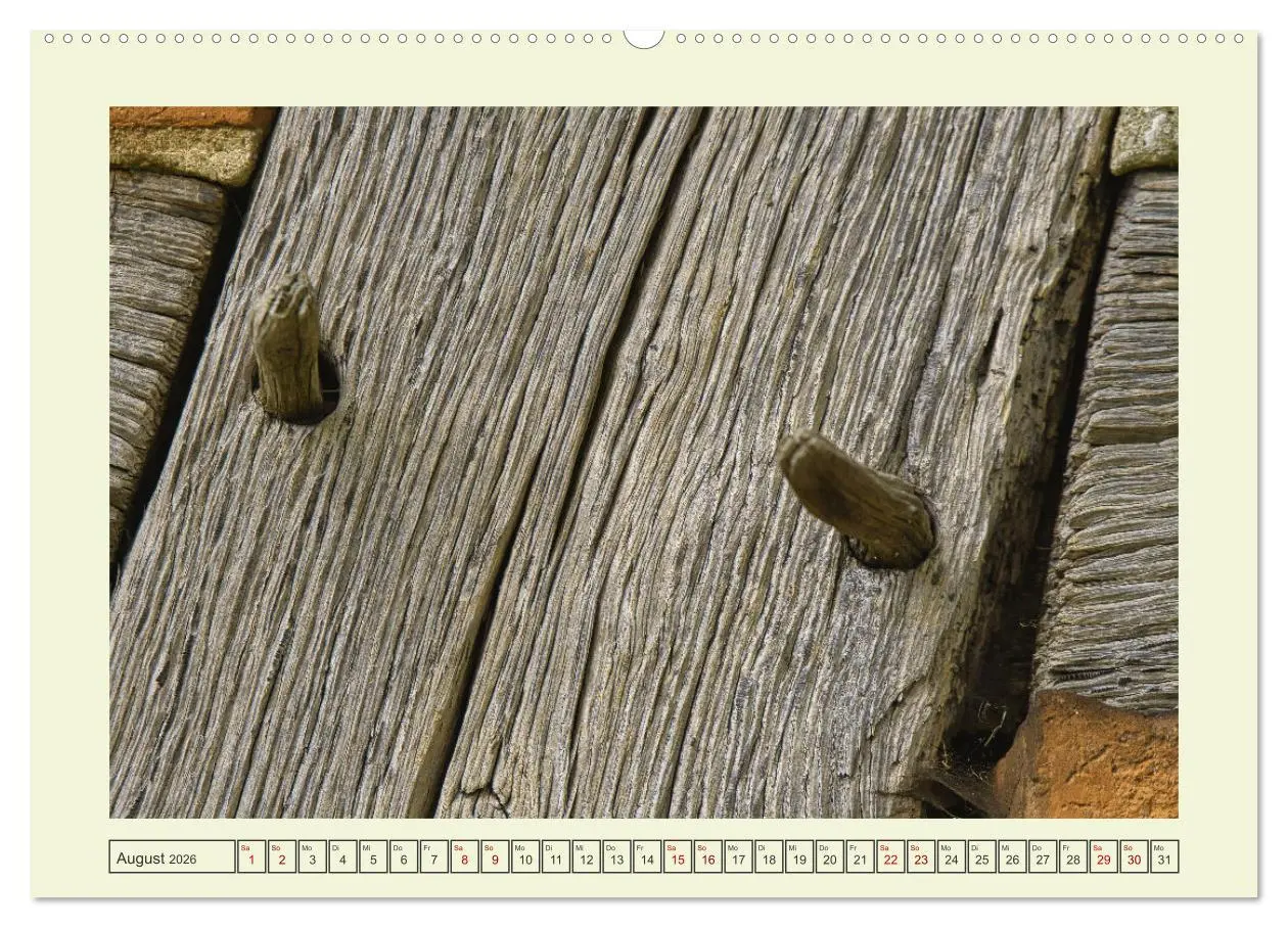 Bild: 9783457623985 | Einfach Holz (Wandkalender 2026 DIN A2 quer), CALVENDO Monatskalender