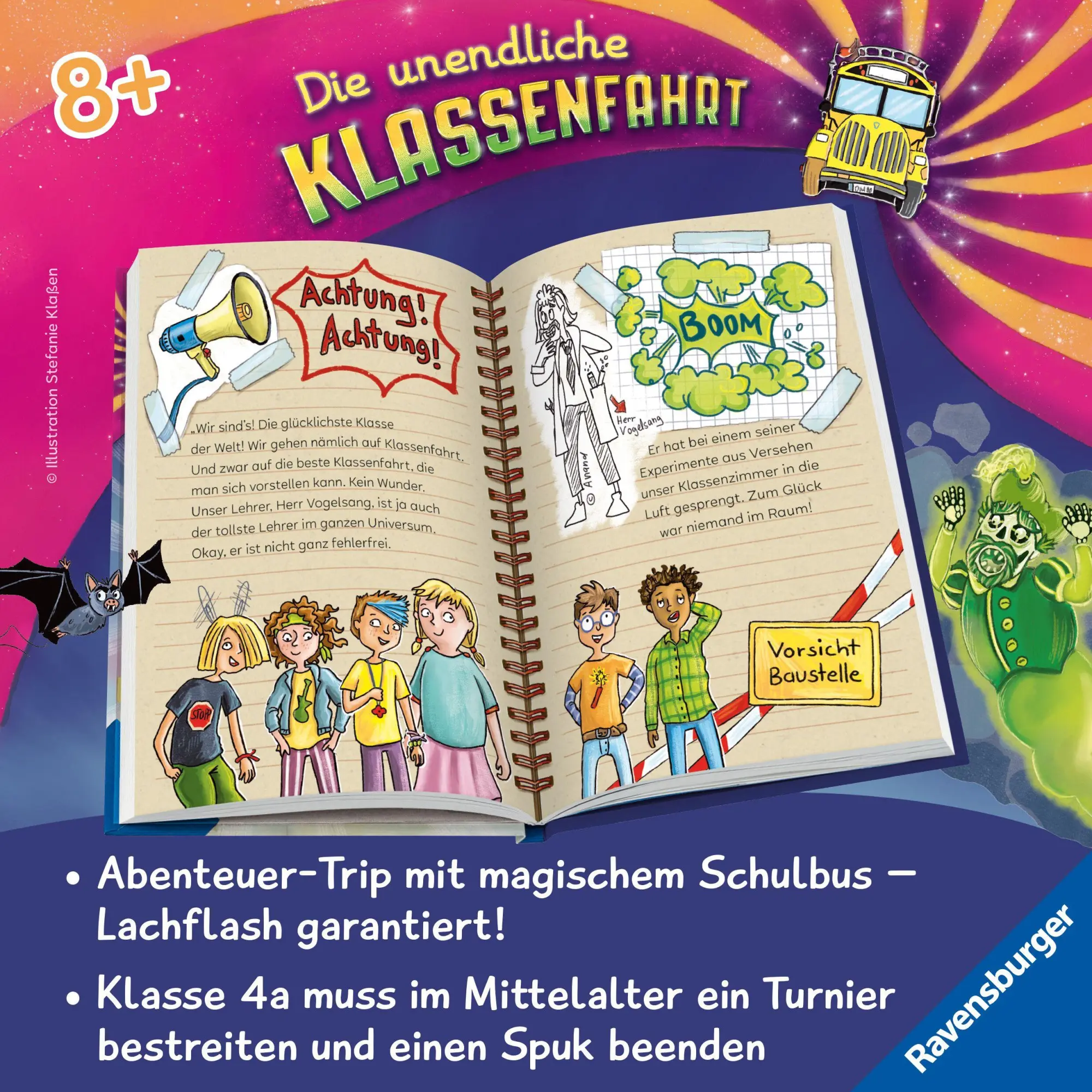 Bild: 9783473463985 | Die unendliche Klassenfahrt - Spuk auf Burg Hammelstein | Petrowitz