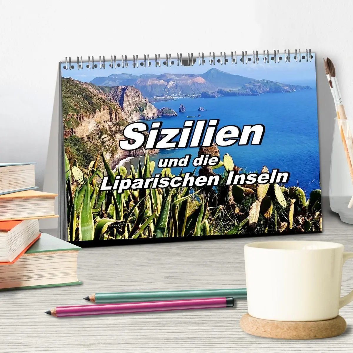 Bild: 9783516643985 | Sizilien und die Liparischen Inseln (Tischkalender 2026 DIN A5...