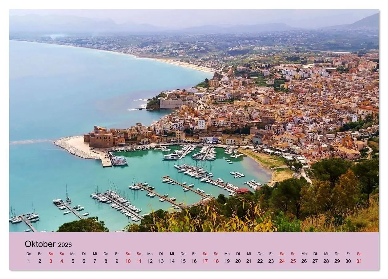 Bild: 9783516643985 | Sizilien und die Liparischen Inseln (Tischkalender 2026 DIN A5...