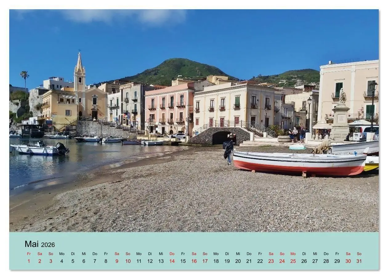 Bild: 9783516643985 | Sizilien und die Liparischen Inseln (Tischkalender 2026 DIN A5...