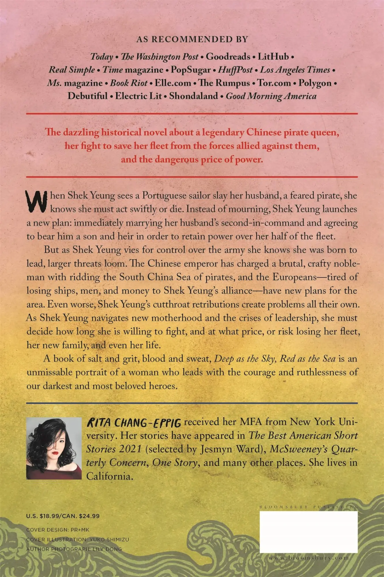 Rückseite: 9781639734085 | Deep as the Sky, Red as the Sea | Rita Chang-Eppig | Taschenbuch