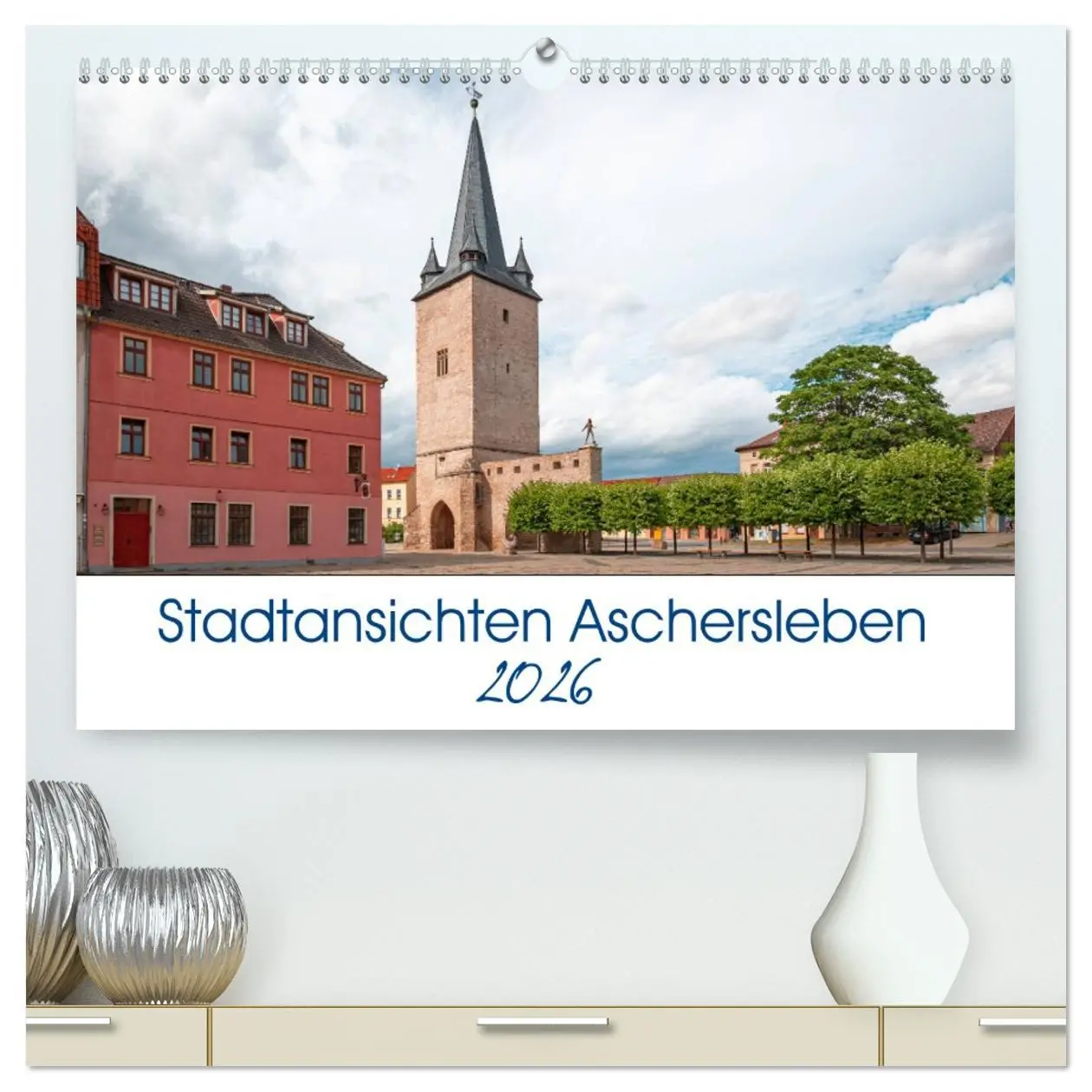 Cover: 9783457684085 | Stadtansichten Aschersleben (hochwertiger Premium Wandkalender 2026...