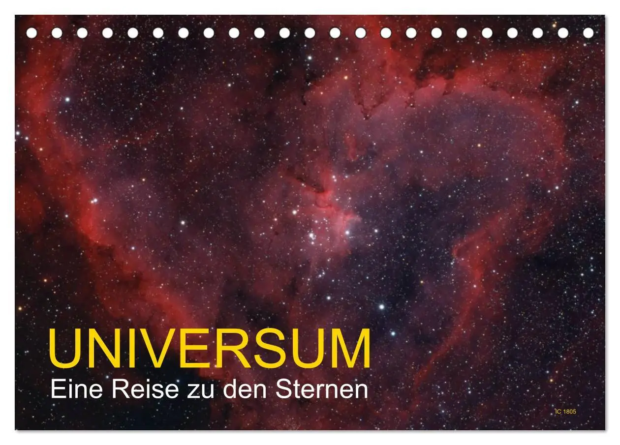 Cover: 9783516084085 | Universum - Eine Reise zu den Sternen (Tischkalender 2026 DIN A5...