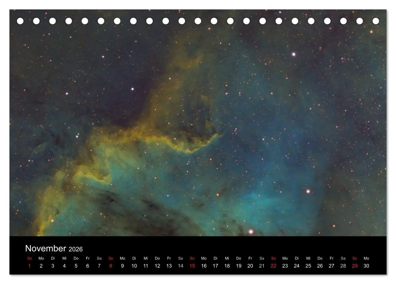 Bild: 9783516084085 | Universum - Eine Reise zu den Sternen (Tischkalender 2026 DIN A5...