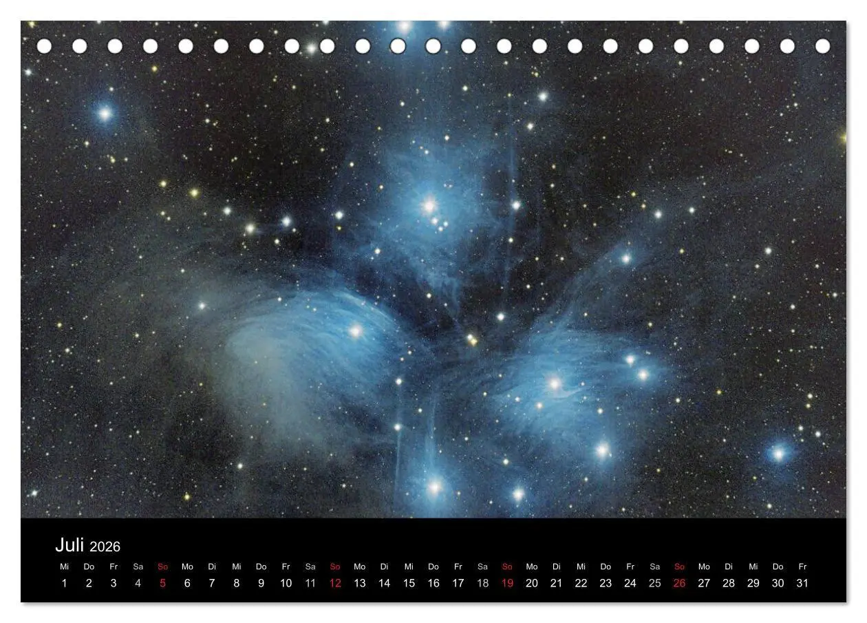 Bild: 9783516084085 | Universum - Eine Reise zu den Sternen (Tischkalender 2026 DIN A5...