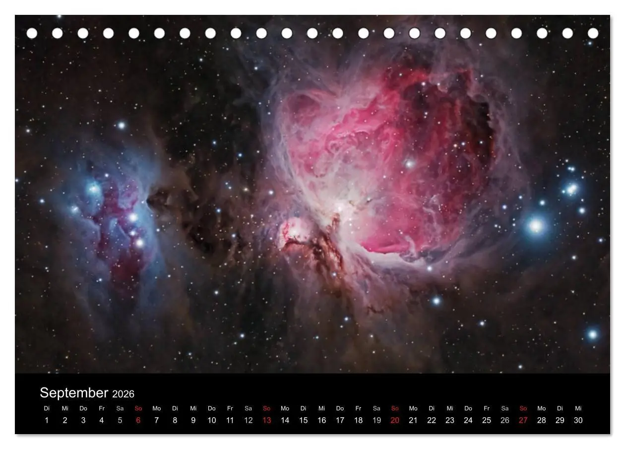 Bild: 9783516084085 | Universum - Eine Reise zu den Sternen (Tischkalender 2026 DIN A5...