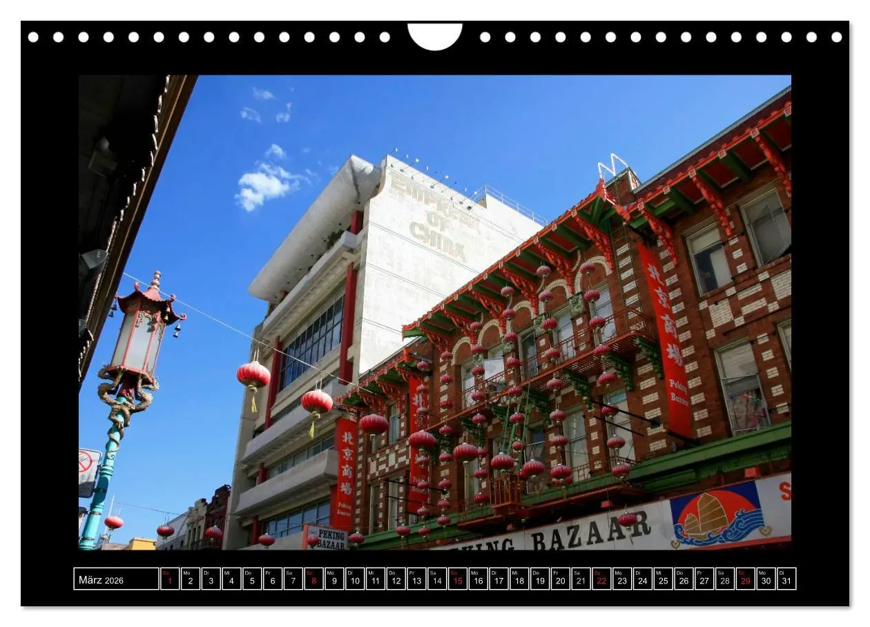 Bild: 9783516154085 | Wunderbares San Francisco (Wandkalender 2026 DIN A4 quer), CALVENDO...