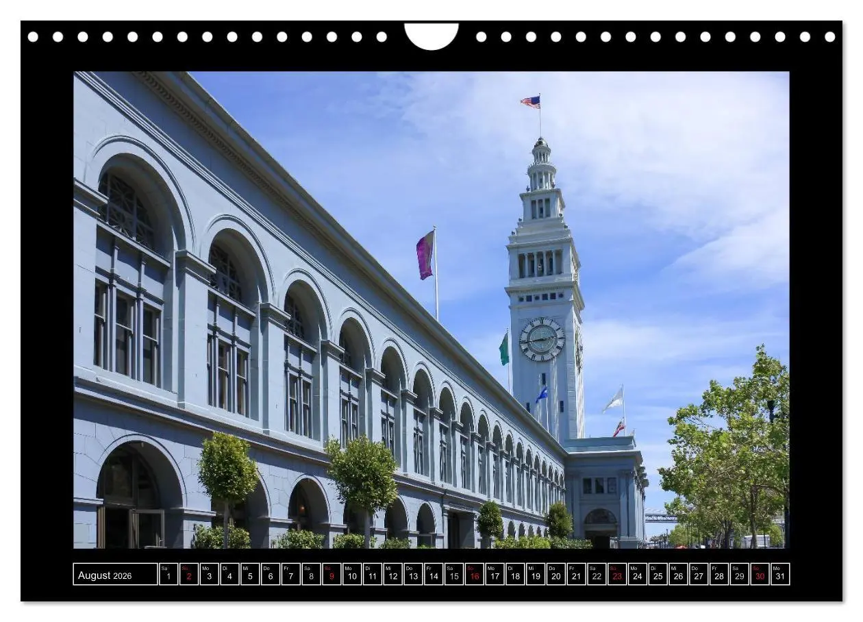 Bild: 9783516154085 | Wunderbares San Francisco (Wandkalender 2026 DIN A4 quer), CALVENDO...