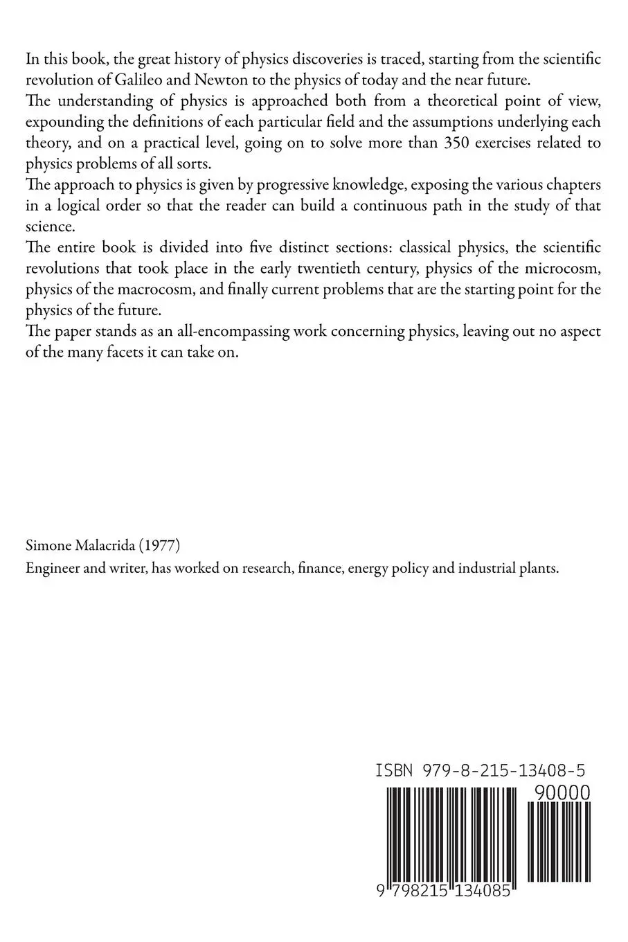 Rückseite: 9798215134085 | The Book of Physics | Volume 1 | Simone Malacrida | Taschenbuch | 2022