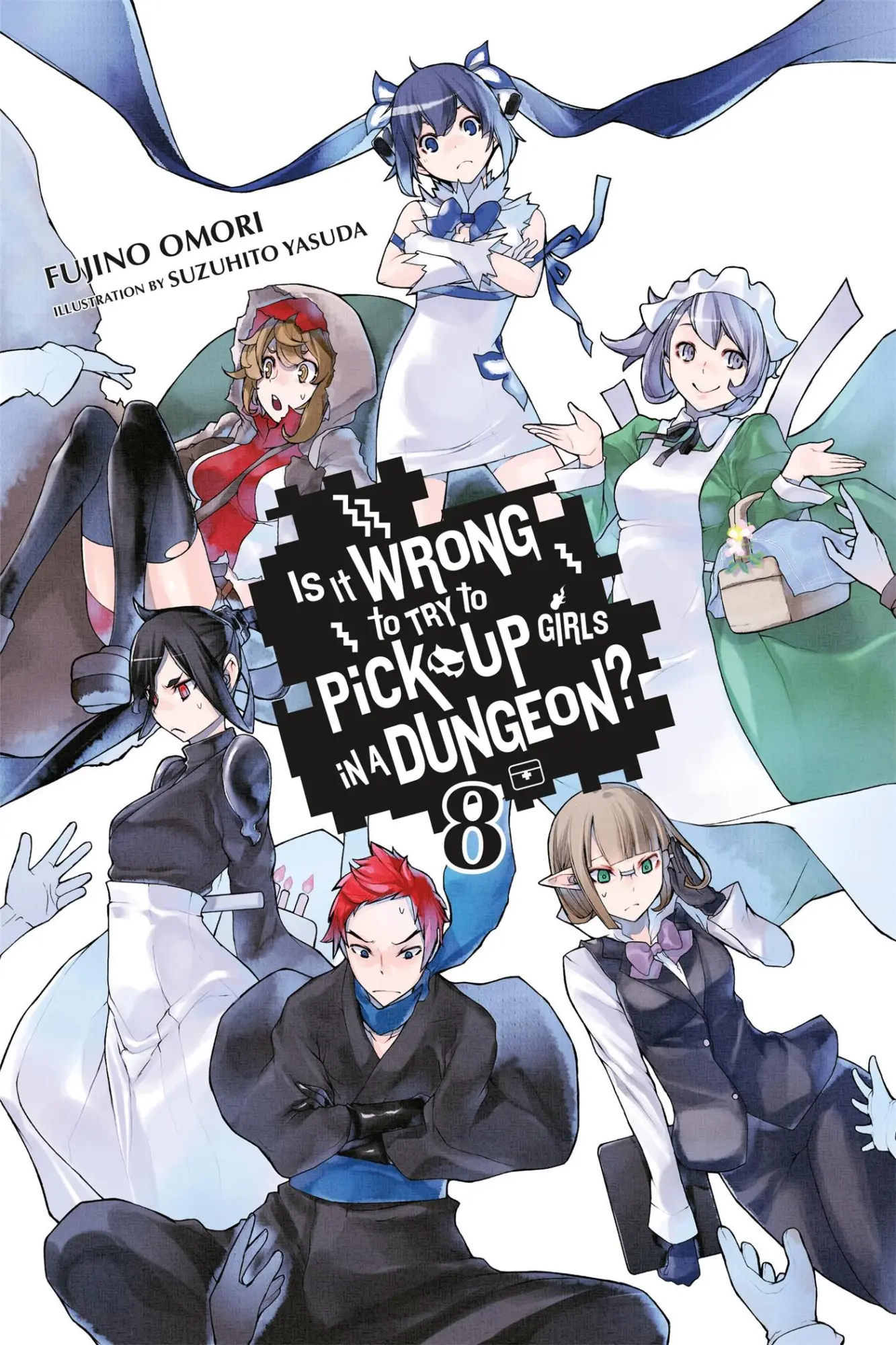 Cover: 9780316394185 | Is It Wrong to Try to Pick Up Girls in a Dungeon?, Vol. 8 (Light...