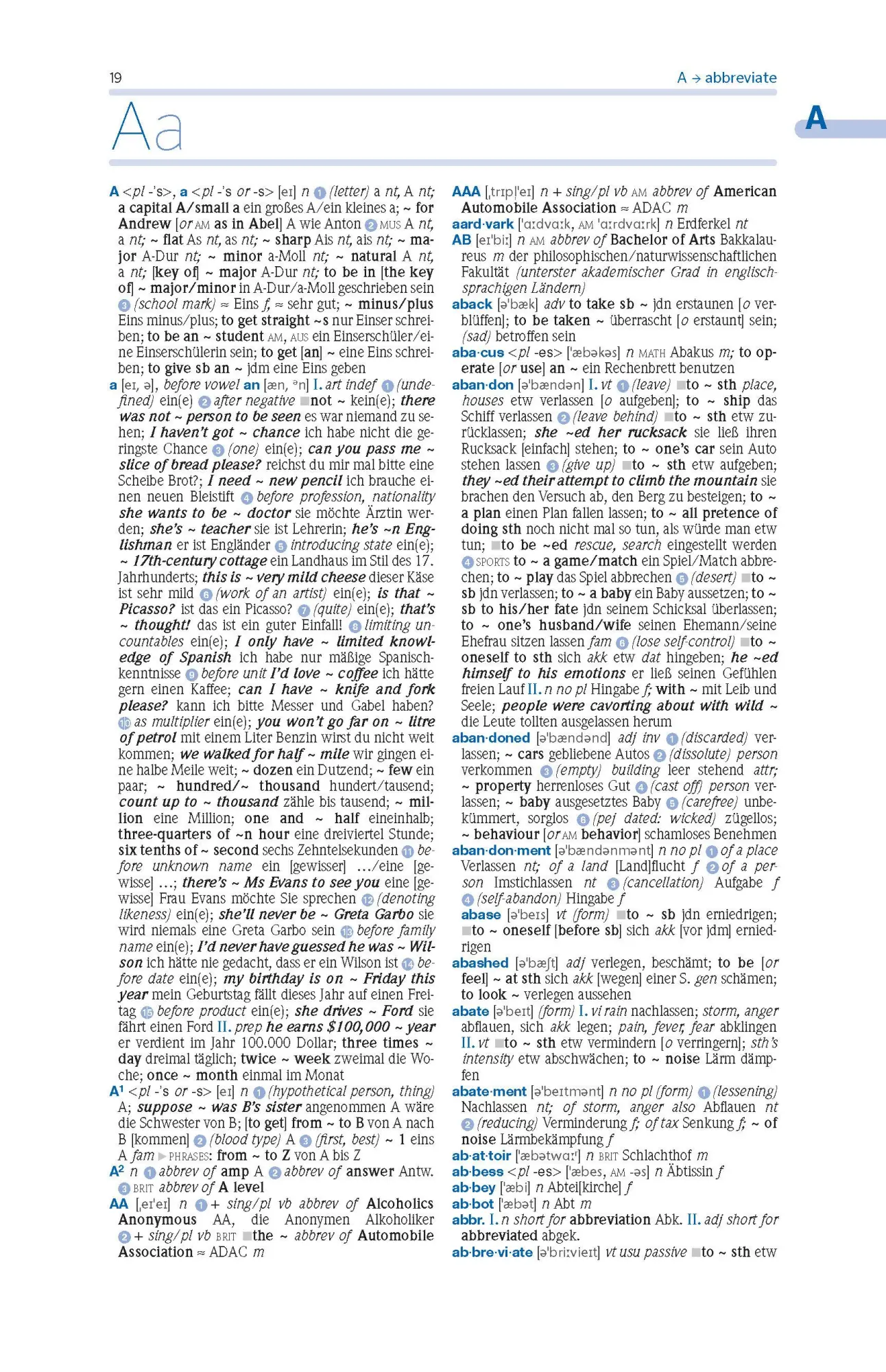Bild: 9783125164185 | PONS Wörterbuch Schule und Studium Englisch - Deutsch, Band 1 | Bundle