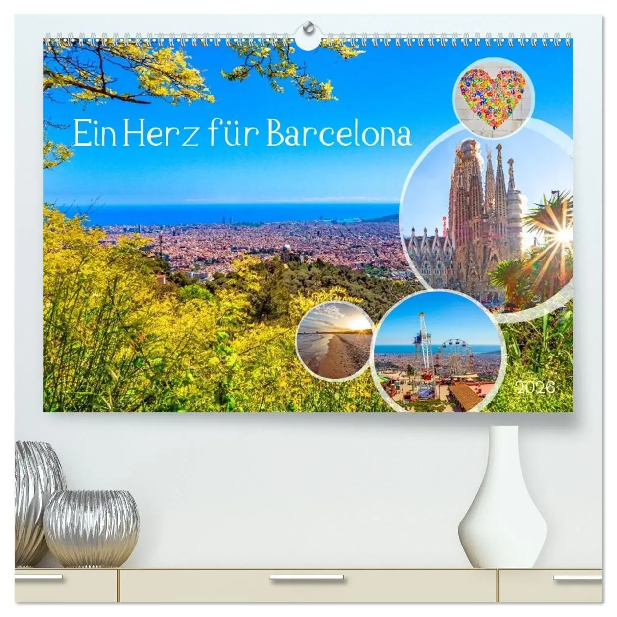 Cover: 9783516694185 | Ein Herz für Barcelona (hochwertiger Premium Wandkalender 2026 DIN...