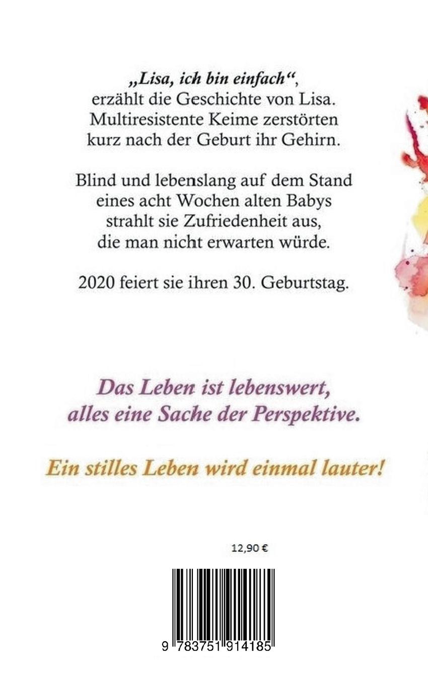Rückseite: 9783751914185 | Lisa, ich bin einfach | Non cogito sed sum | Claudia Ingenillen | Buch
