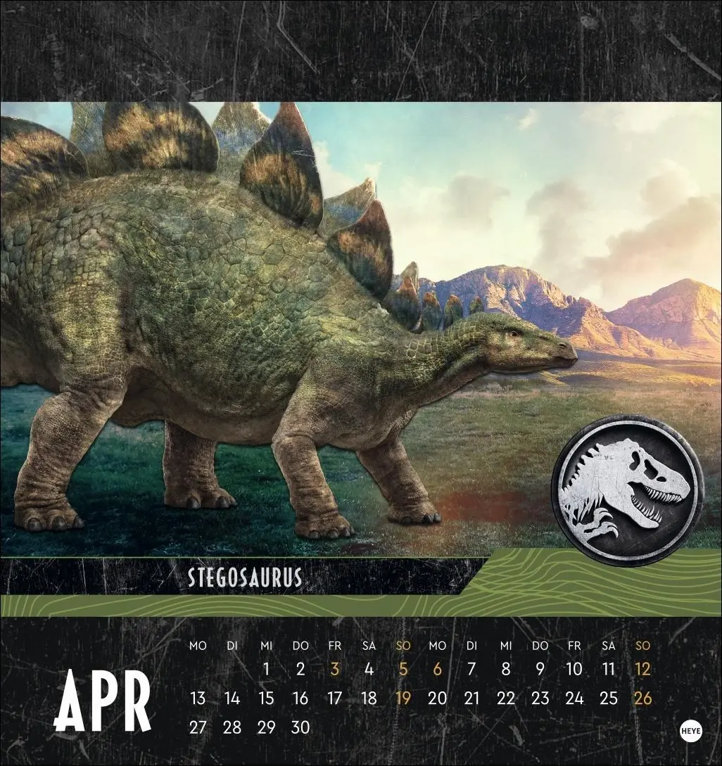 Bild: 9783756414185 | Jurassic World Postkartenkalender 2026 | Kalender | 13 S. | Deutsch