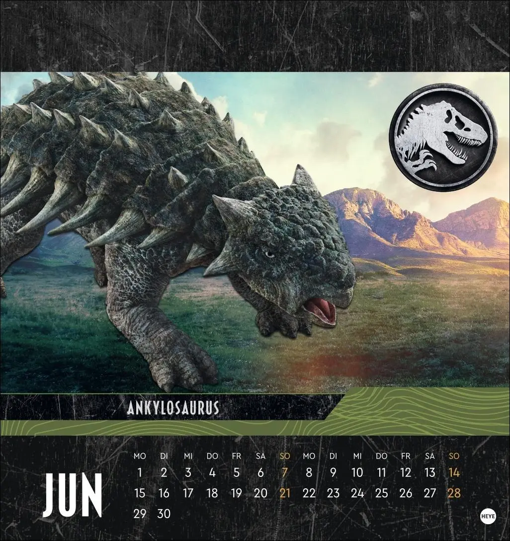 Bild: 9783756414185 | Jurassic World Postkartenkalender 2026 | Kalender | 13 S. | Deutsch