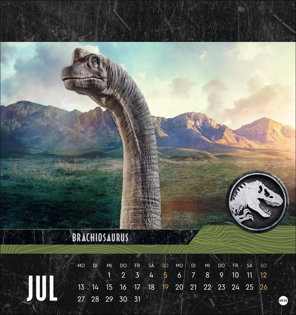 Bild: 9783756414185 | Jurassic World Postkartenkalender 2026 | Kalender | 13 S. | Deutsch